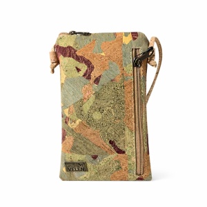 Gentuta telefon din pluta Textures Green