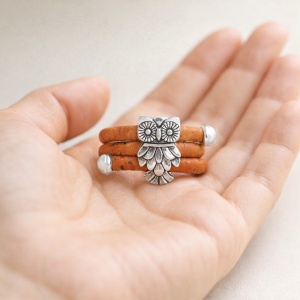 Inel din pluta Owl, 2, ibucork.ro