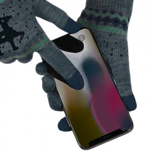 Manusi unisex calduroase cu touchscreen 21592 Ibucork.ro
