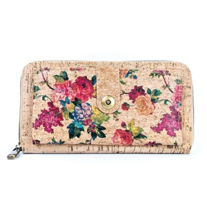 Portofel dama din pluta Cluch Rose, 1, ibucork.ro