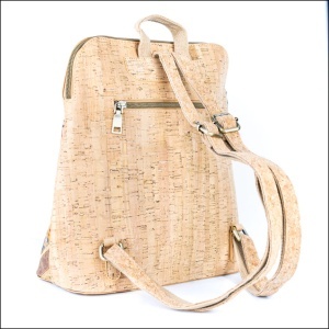 Rucsac dama din pluta imprimeu patchwork verde, 3, ibucork.ro