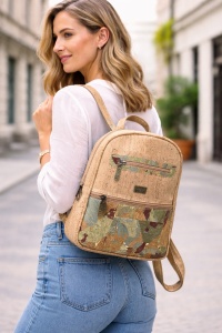 Rucsac dama din pluta Natural Textures, 6, ibucork.ro