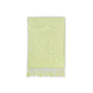 Esarfa casmir jacquard Paisley Mint, 3, ibucork.ro