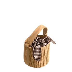 Gentuta din rafie Bucket 37063 Ibucork.ro