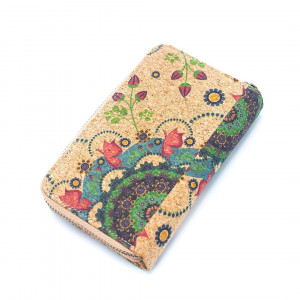 Portofel compact din pluta cu clapa 15653 Ibucork.ro