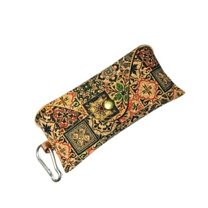 Etui ochelari din pluta multicolor 32186 Ibucork.ro