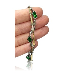 Bratara din argint Emerald 35594 Ibucork.ro