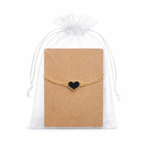 Bratara reglabila Black Heart, 3, ibucork.ro
