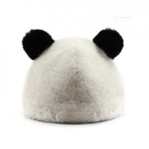 Caciula de blanita artificiala Panda