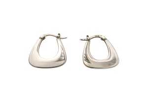 Cercei inox eleganti cu pin argint