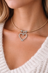 Colier din pluta Heart Pendant, 2, ibucork.ro