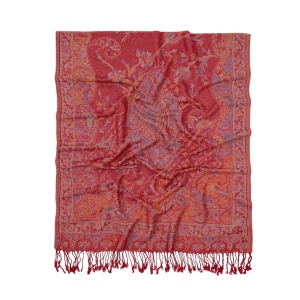 Esarfa casmir jacquard Purple - Img 3