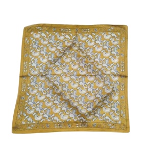 Esarfa satin Paisley mustar, 2, ibucork.ro