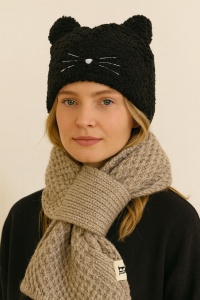 Fular elegant tricotat, 4, ibucork.ro