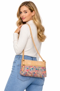 Geanta dama din pluta cu imprimeu floral, 4, ibucork.ro