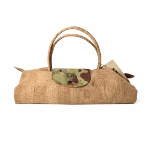 Geanta dama din pluta Natural Leaf pliabila, 4, ibucork.ro
