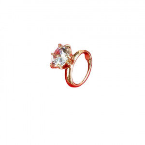 Inel auriu pentru esarfa Gold Ring
