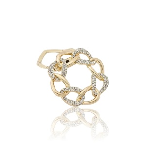 Inel pentru esarfa stil brosa Circle