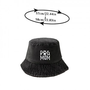 Palarie bucket Dog Mom 20944 Ibucork.ro