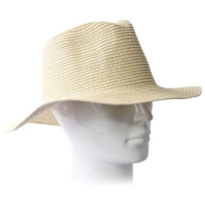 Palarie Panama din rafie unisex crem, 4, ibucork.ro