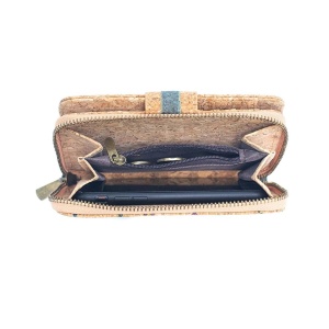 Portofel compact din pluta cu clapa 32864 Ibucork.ro
