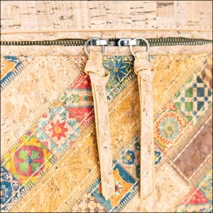 Rucsac dama din pluta imprimeu patchwork, 2, ibucork.ro