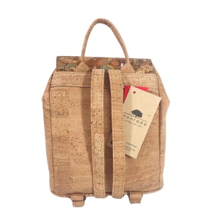 Rucsac din pluta cu capac mozaic 36384 Ibucork.ro