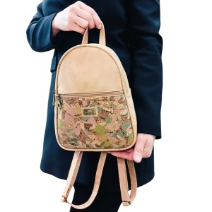 Rucsac Duo din pluta natural-Mozaic 36324 Ibucork.ro