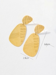 Cercei placati cu aur Leaf Dragonfly, 4, ibucork.ro
