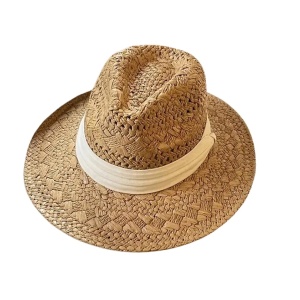 Palarie unisex din rafie 37215 Ibucork.ro