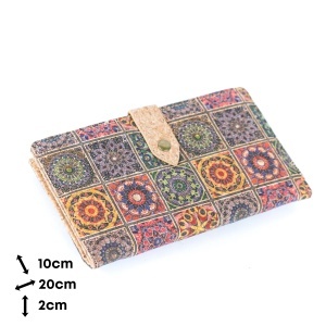 Portofel damă pluta model Tiles, 6, ibucork.ro