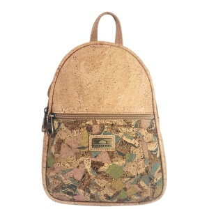 Rucsac Duo din pluta natural-Mozaic 36375 Ibucork.ro