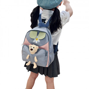 Rucsac Teddy albastru 20185 Ibucork.ro