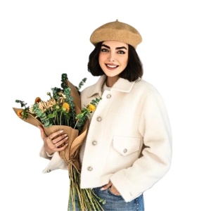 Bereta eleganta din fetru 30856 Ibucork.ro