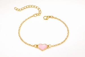 Bratara reglabila Pink Heart