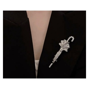Brosa Vintage Umbrela 35876 Ibucork.ro