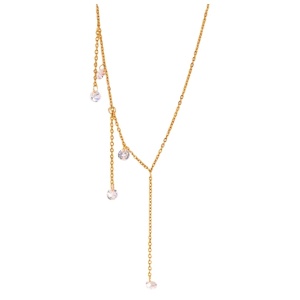 Colier reglabil placat cu aur 34816 Ibucork.ro