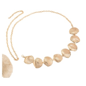 Curea metalica pentru talie Shells 37436 Ibucork.ro