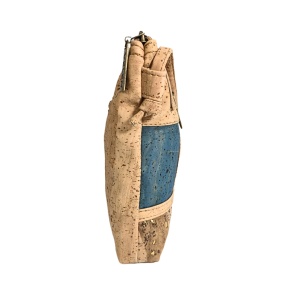 Geanta dama crossbody din pluta Blue Patchwork, 4, ibucork.ro
