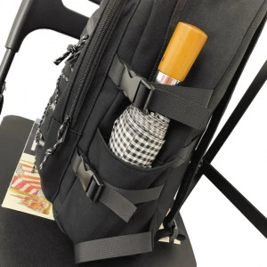 Ghiozdan unisex negru cu snur 19876 Ibucork.ro