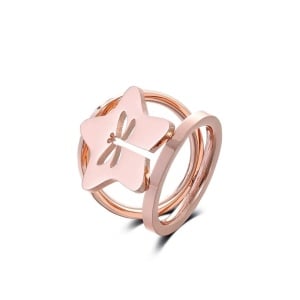 Inel pentru esarfa Double Ring 31406 Ibucork.ro