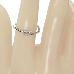 Inel reglabil geometric cu zirconii, 3, ibucork.ro
