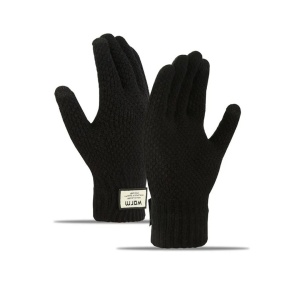 Manusi unisex tricotate cu touchscreen 31901 Ibucork.ro