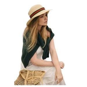 Palarie din rafie Bee Summer 37176 Ibucork.ro