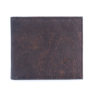 Portofel barbatesc din pluta maro-natural 32876 Ibucork.ro