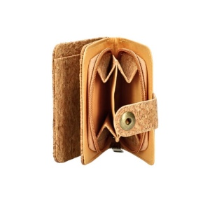 Portofel compact din pluta Houses 35766 Ibucork.ro