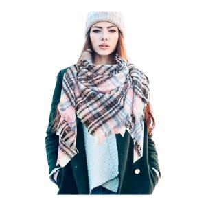 Sal ecosez Cashmere roz 31626 Ibucork.ro
