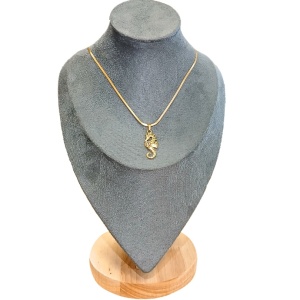 Colier placat cu aur Calut de Mare 37657 Ibucork.ro