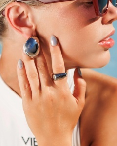 Inel din inox Bold Wave Silver, 14 ibucork.ro