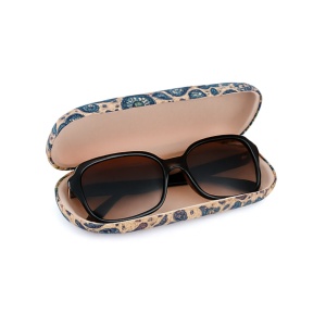Toc ochelari pluta imprimeu floral albastru, 2, ibucork.ro